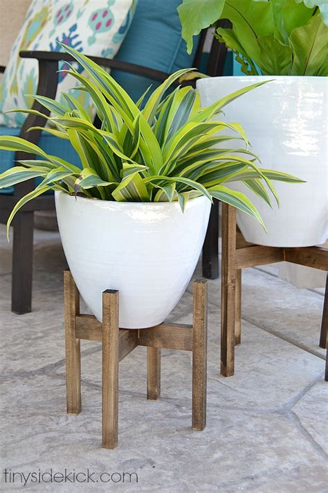 West Elm indoor plant stands